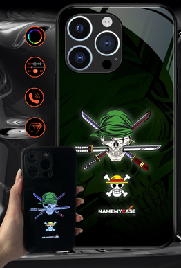 LED Oplichtend iPhone Hoesje - Roronoa Zoro | One Piece