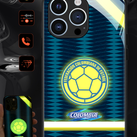 LED Light-Up iPhone Case - Colombia World Cup Jerseys