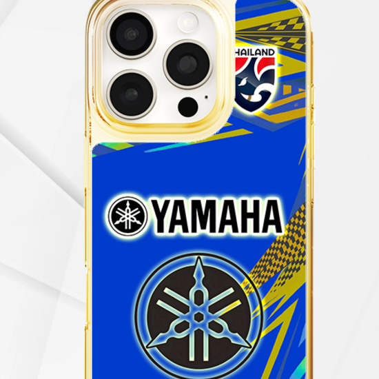 Funda LED Luminosa para iPhone - Yamaha Bleue