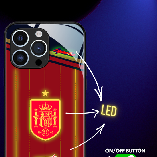 LED-oplyst iPhone-cover - Omerta Pink