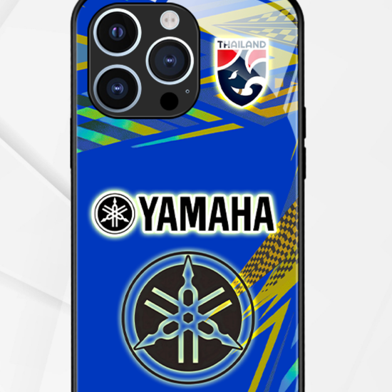 Funda LED Luminosa para iPhone - Yamaha Bleue