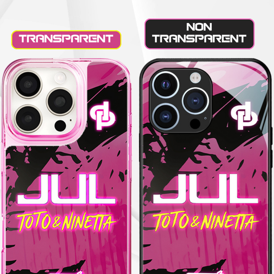 LED Light-Up iPhone Hoesje - JUL Roze