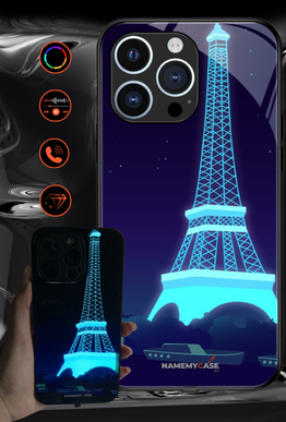 LED Leuchtendes iPhone Case - Eiffelturm