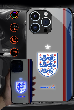 LED Light-Up iPhone Case - England