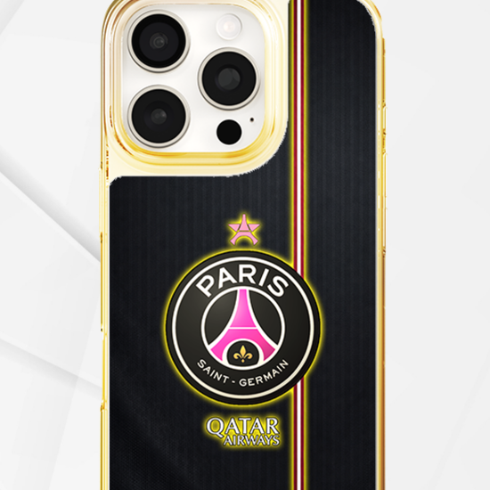 LED-oplyst iPhone-cover - PSG Pink