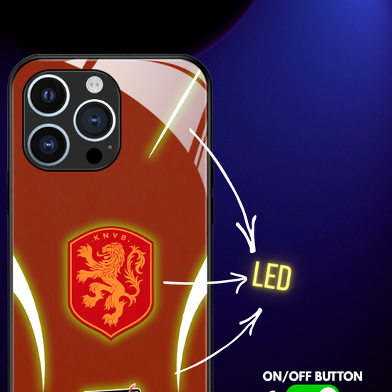 LED-oplyst iPhone-cover - Omerta Pink