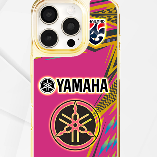 LED Leuchtendes iPhone Case - Yamaha Pink