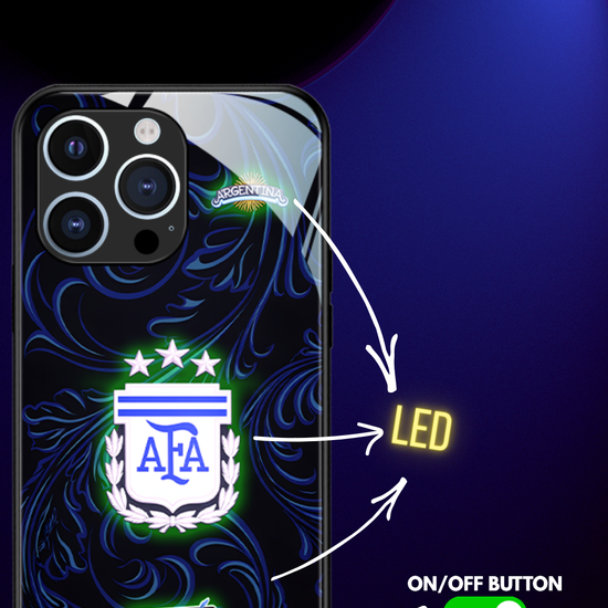 LED-oplyst iPhone-cover - Omerta Pink