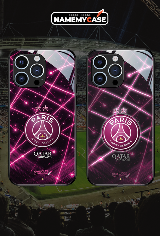 LED-oplyst iPhone-cover - Omerta Pink