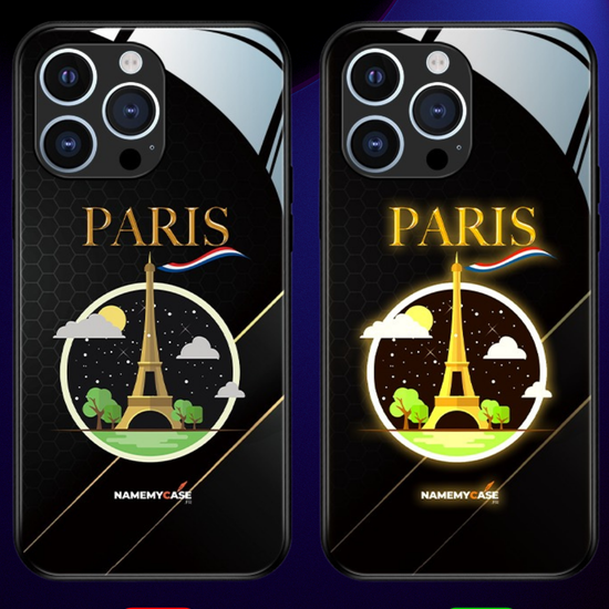 LED Light-Up iPhone Case - Paris
