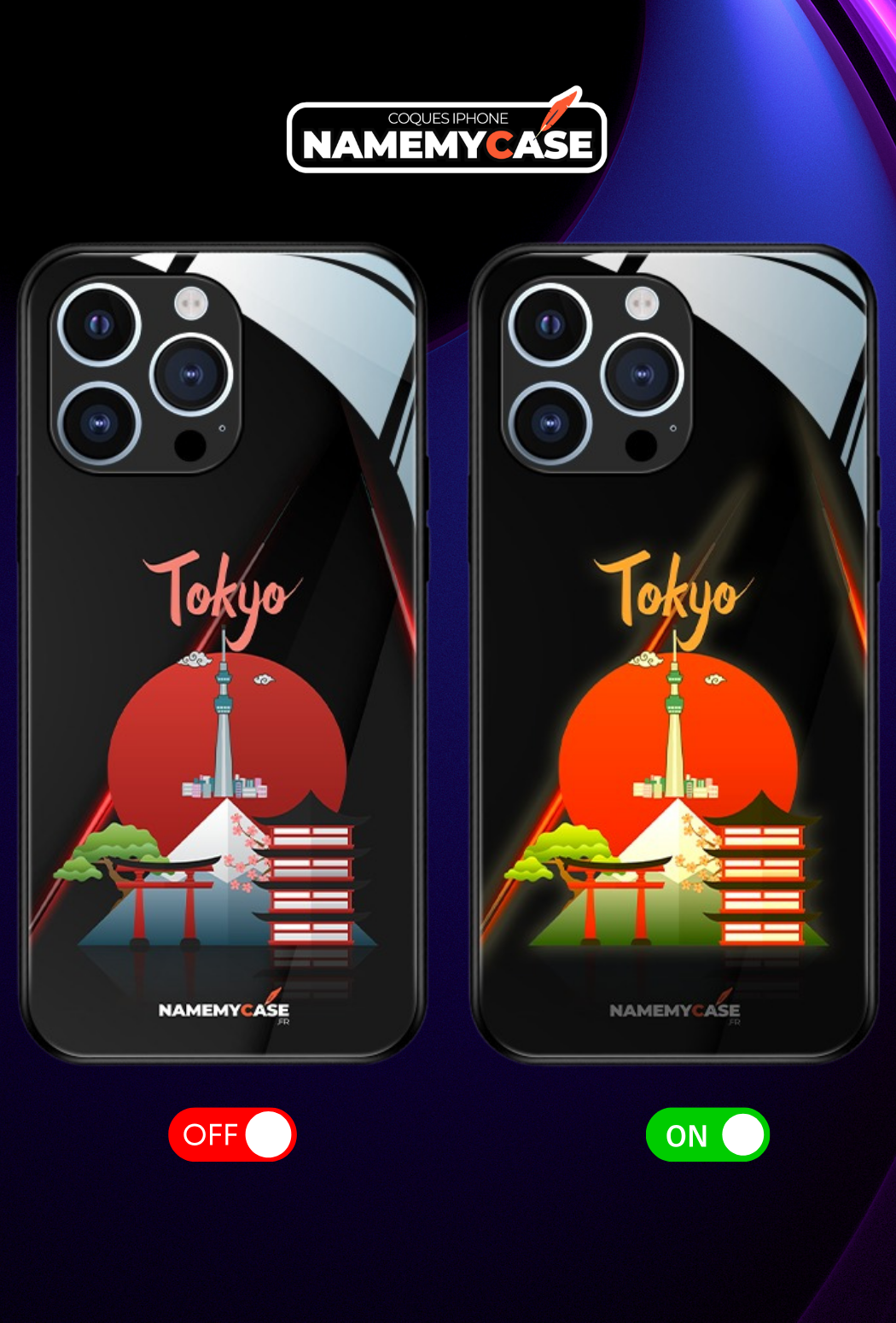 LED Light-Up iPhone Case - Tokyo – NMCEN