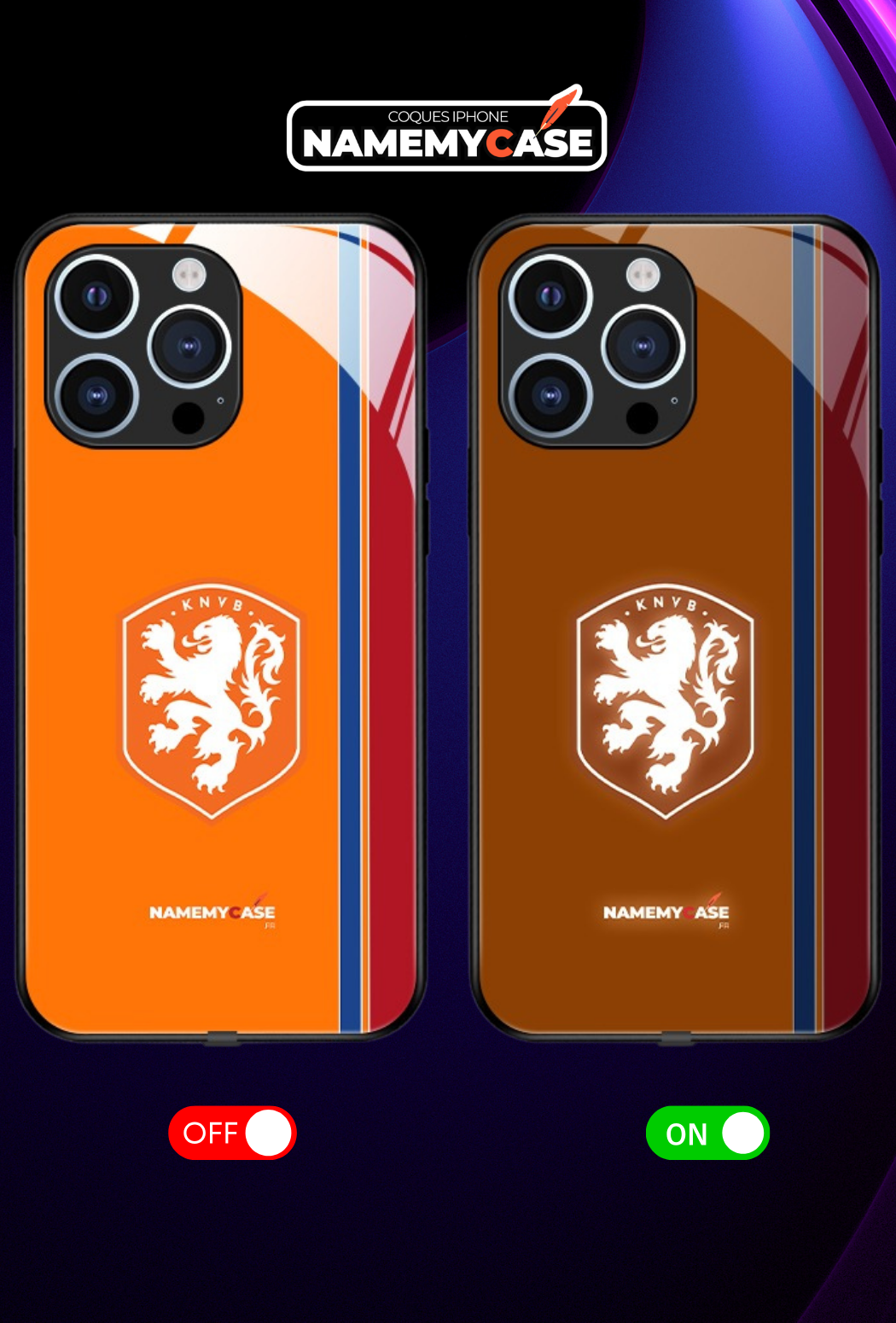 LED Light-Up iPhone Case - Netherlands