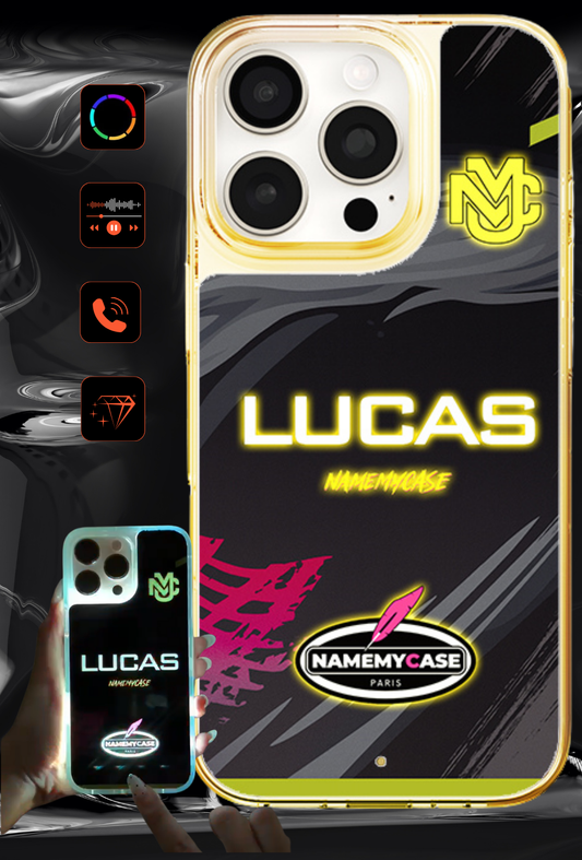 Custom LED light-up iPhone case - NMC
