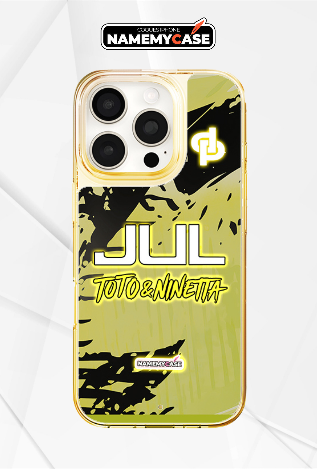 LED Light-Up iPhone Hoesje - JUL Geel