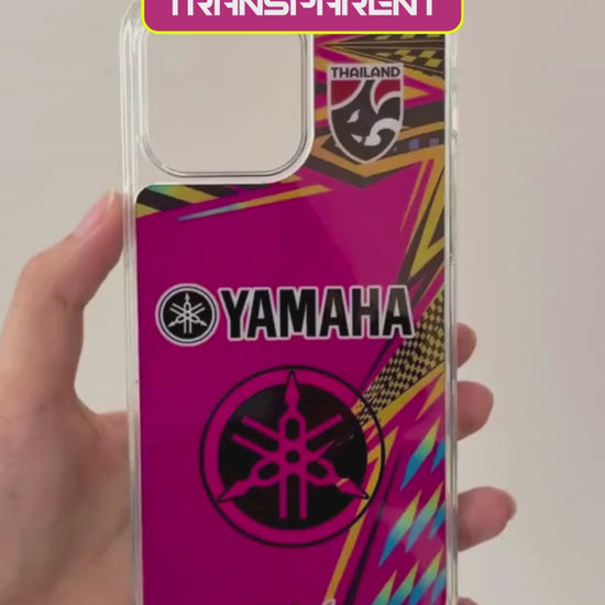 LED Leuchtendes iPhone Case - Yamaha Pink