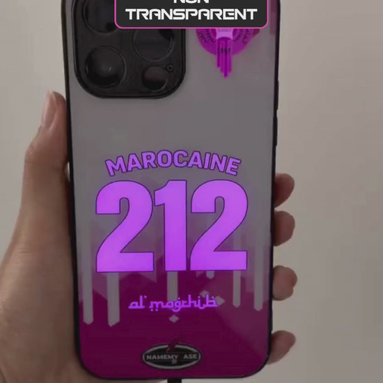 LED Cover med lys til iPhone - 212 Marokkansk