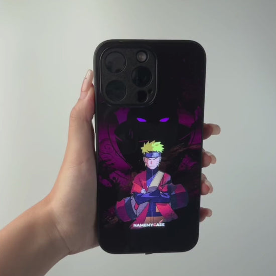 LED Light-Up iPhone Case- Power | Naruto