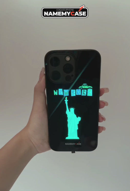 LED Light-Up iPhone Case - Statue of Liberty