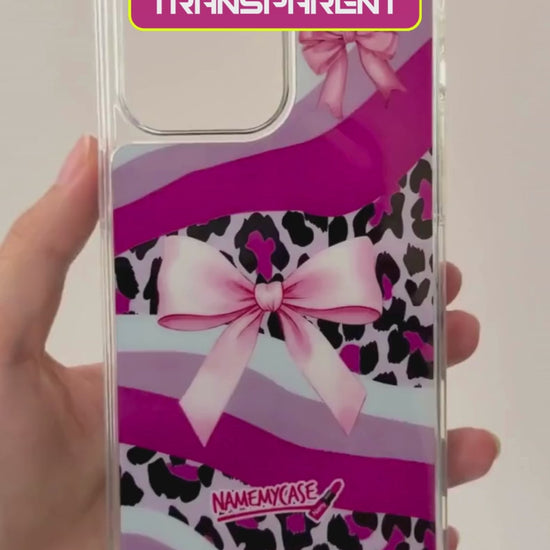 LED-oplyst iPhone-cover - Butterfly-sløjfe cover