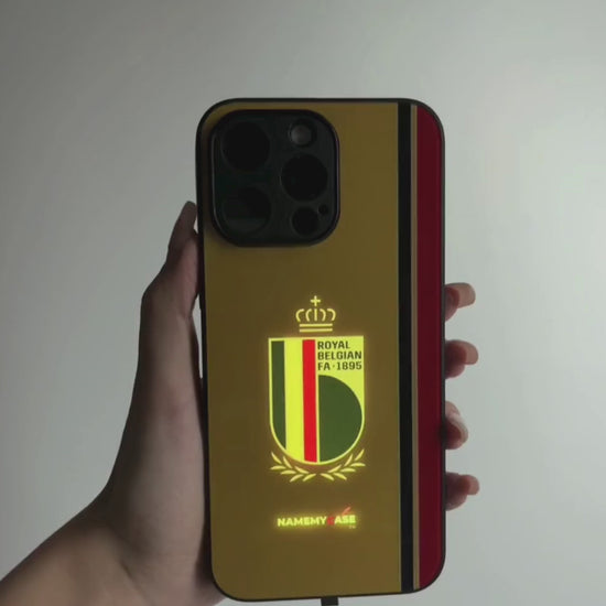 LED Light-Up iPhone Case - Belgium