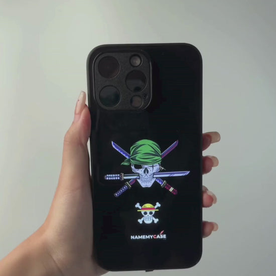 LED Oplichtend iPhone Hoesje - Roronoa Zoro | One Piece