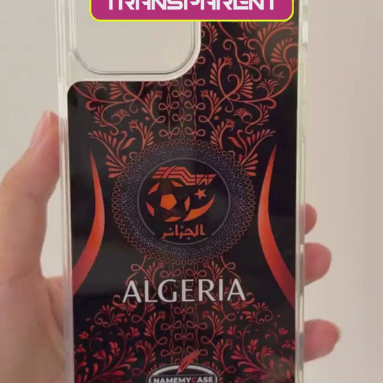 LED Light-Up iPhone Case- Algeria Orange