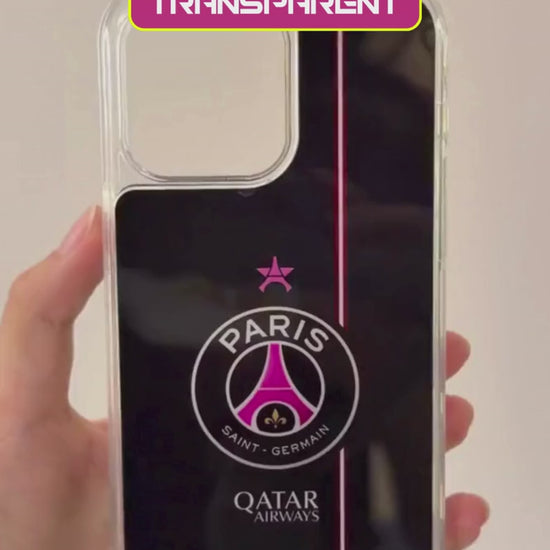 LED-oplyst iPhone-cover - PSG Pink