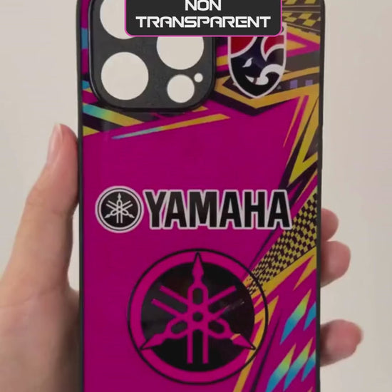 LED Leuchtendes iPhone Case - Yamaha Pink