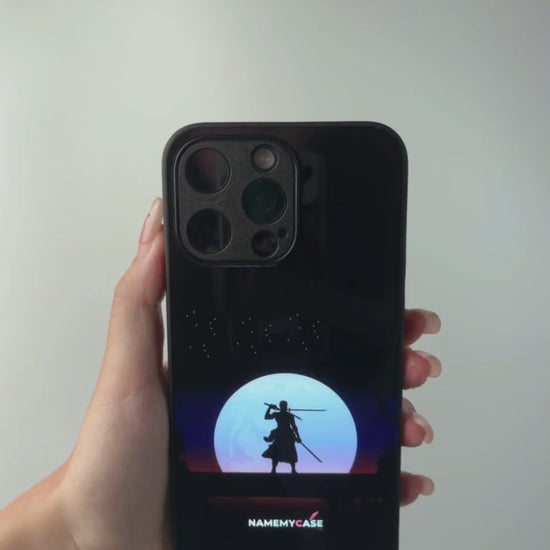 LED Light-Up iPhone Case - Moonlight victory | Zoro One piece