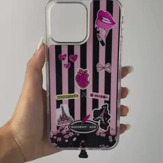 LED Light-Up iPhone Case - Strawberry Love