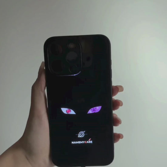 LED Light-Up iPhone Case - Purple eyes | Naruto